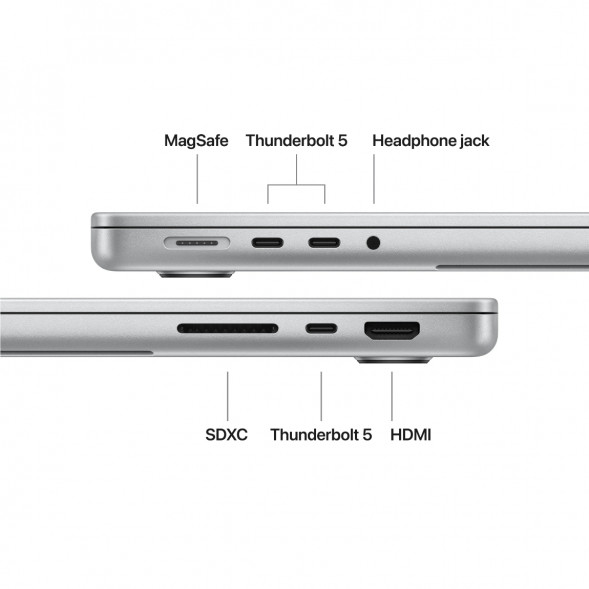 Ноутбук Apple MacBook Pro 14 2026 MGDN4 (M5 Pro 16-Core GPU, 24GB/1TB), Серебристый/Silver в Москве