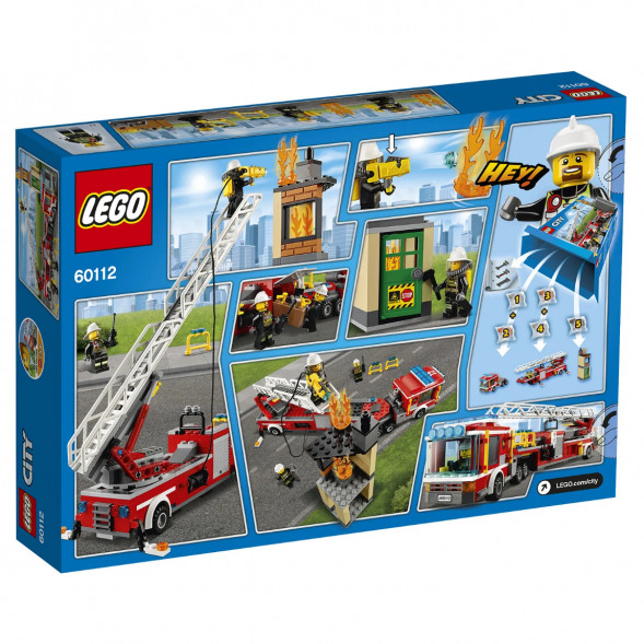 Конструктор LEGO City Fire 60112 Пожарная машина в Москве