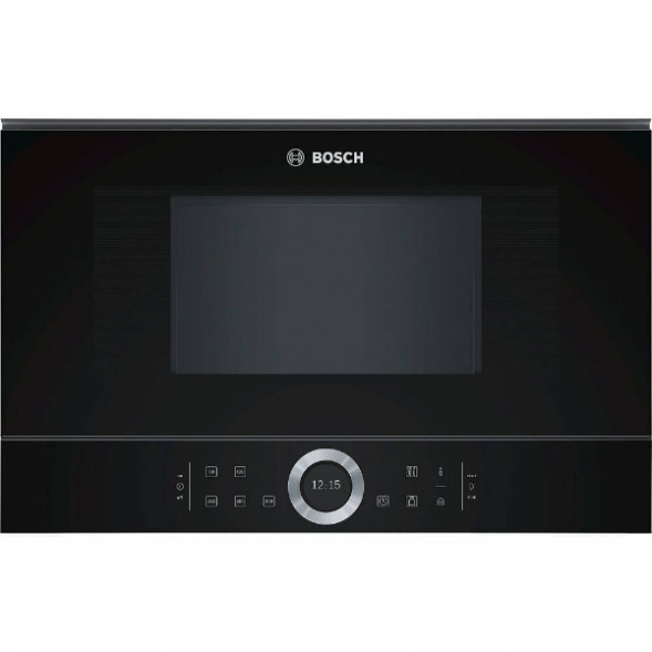 Встраиваемая микроволновая печь Bosch BFR634GB1, черный в Москве