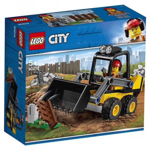 Конструктор LEGO City Great Vehicles 60219 Строительный погрузчик в Москве