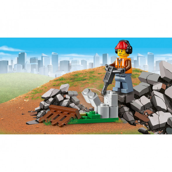 Конструктор LEGO City Great Vehicles 60219 Строительный погрузчик в Москве