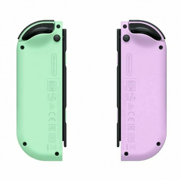 Геймпад Nintendo Switch Joy-Con controllers Duo, пастельный пурпурный / пастельный зеленый в Москве