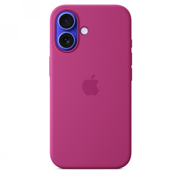 Чехол Apple для iPhone 16 Plus Silicone MagSafe, Fuchsia (MYYE3ZM/A) в Москве