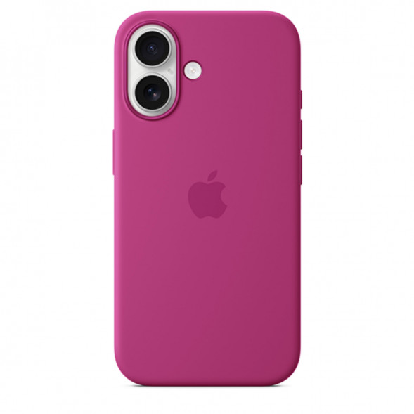 Чехол Apple для iPhone 16 Plus Silicone MagSafe, Fuchsia (MYYE3ZM/A) в Москве
