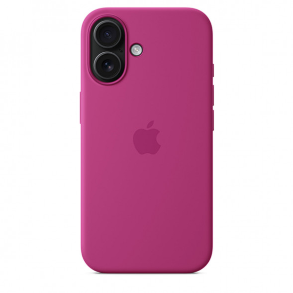 Чехол Apple для iPhone 16 Plus Silicone MagSafe, Fuchsia (MYYE3ZM/A) в Москве