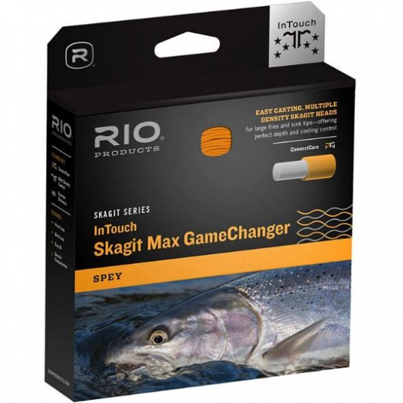 Леска RIO InTouch Skagit Max GameChanger #7/8 525gr, Dk Aqua/Lt Aqua/Orange в Москве