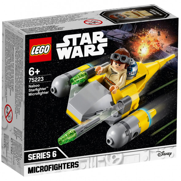 Конструктор LEGO Star Wars 75223 Микрофайтеры: Истребитель с планеты Набу в Москве
