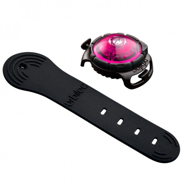 Фонарь для собак Orbiloc Dog Dual Fashion Colours, розовый в Москве