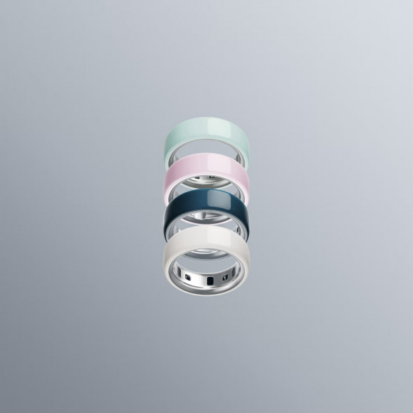 Умное кольцо Oura Ring 4 Ceramic (размер 11), Розовый/Petal в Москве