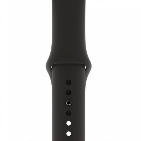 Ремешок для Apple Watch 44mm Black Sport Band (MTPL2ZM/A), черный в Москве