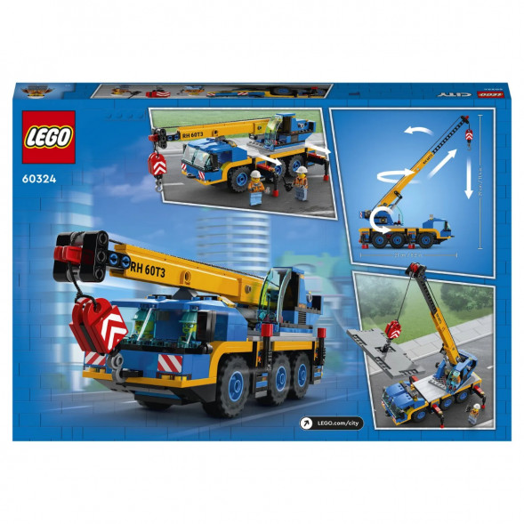 Конструктор LEGO City Great Vehicles 60324 Мобильный кран в Москве