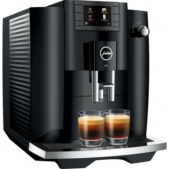 Кофемашина Jura E6, Piano Black в Москве