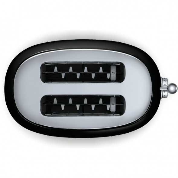 Тостер Smeg TSF01BLEU, черный в Москве