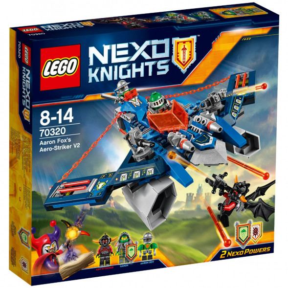 Конструктор LEGO Nexo Knights 70320 Аэро-арбалет Аарона в Москве