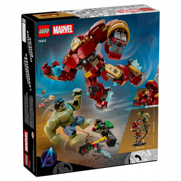 Конструктор LEGO Super Heroes 76343 Легендарная битва Халкбастера против Халка в Москве