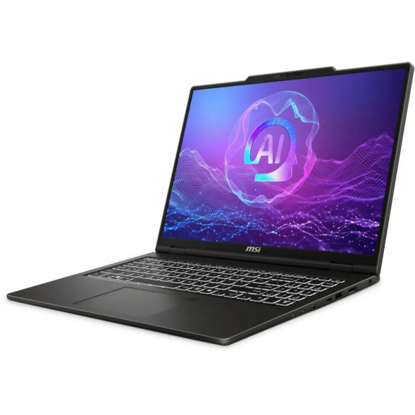 Ноутбук MSI VenturePro 16 AI A2HVEG-033XRU (16&amp;quot;, OLED, Intel Core Ultra 7 255H 2ГГц, 16 ядер, 16ГБ DDR5, 1ТБ SSD, NVIDIA GeForce RTX 4050 - 6 ГБ, FreeDOS), серый в Москве
