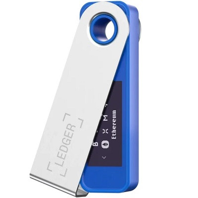 Криптокошелек Ledger Nano S Plus, 1 шт., глубоководный синий в Москве