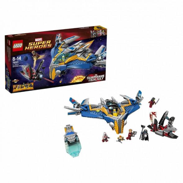 Конструктор LEGO Super Heroes 76021 Спасение космического корабля «Милано» в Москве