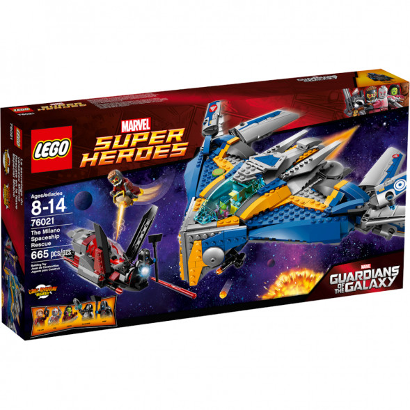 Конструктор LEGO Super Heroes 76021 Спасение космического корабля «Милано» в Москве