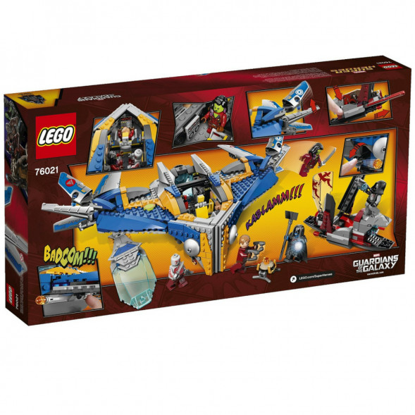 Конструктор LEGO Super Heroes 76021 Спасение космического корабля «Милано» в Москве