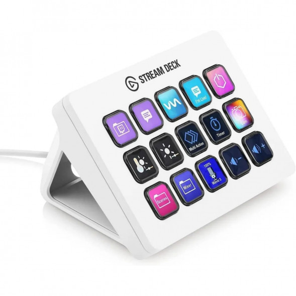 Контроллер Elgato Stream Deck MK.2, белый в Москве