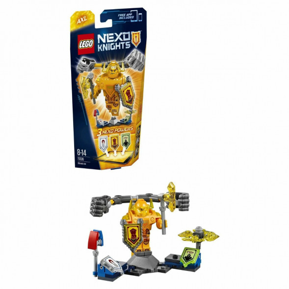 Конструктор LEGO Nexo Knights 70336 Аксель — Абсолютная сила в Москве