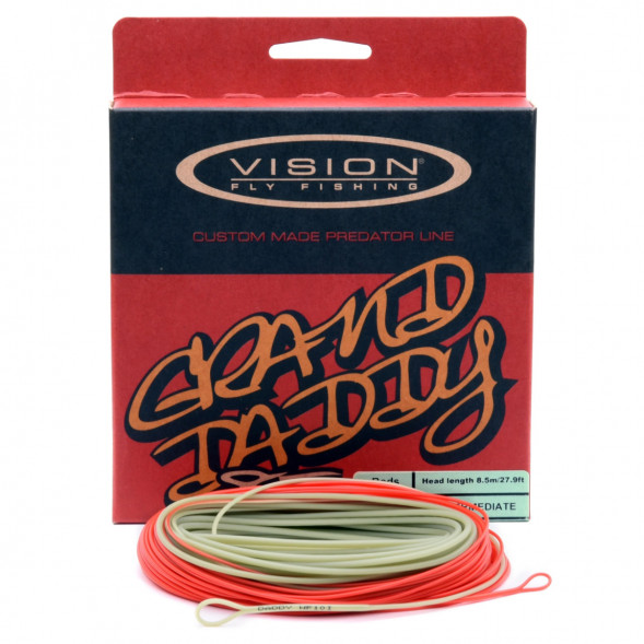 Рыболовный шнур Vision Grand Daddy Rods 10 Intermediate VGD10I в Москве