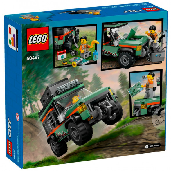 Конструктор LEGO City 60447 Внедорожный горный грузовик в Москве