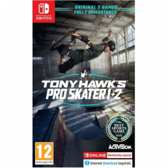Игра Tony Hawk`s Pro Skater 1+2 [Nintendo Switch, английская версия] в Москве