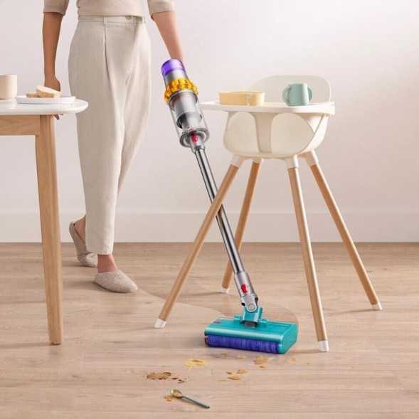 Пылесос Dyson V15s Detect Submarine, Yellow/Nickel в Москве