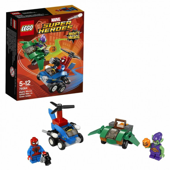 Конструктор LEGO Super Heroes 76064 Человек‑паук против Зелёного Гоблина в Москве