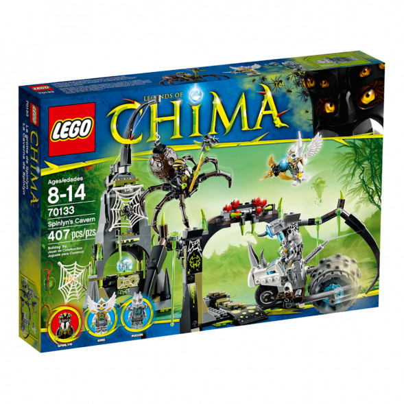 Конструктор LEGO Legends Of Chima 70133 Пещера Спинлина в Москве