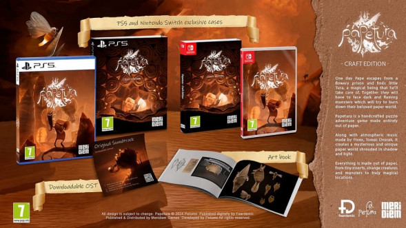 Игра Papetura. Craft Edition [Nintendo Switch, русские субтитры] в Москве