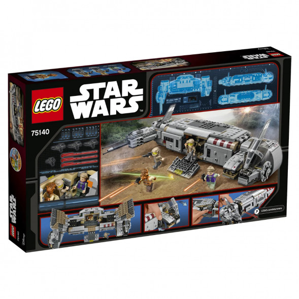Конструктор LEGO Star Wars 75140 Военный транспорт Сопротивления в Москве