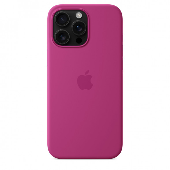 Чехол Apple для iPhone 16 Pro Max Silicone MagSafe, Fuchsia (MYYX3ZM/A) в Москве