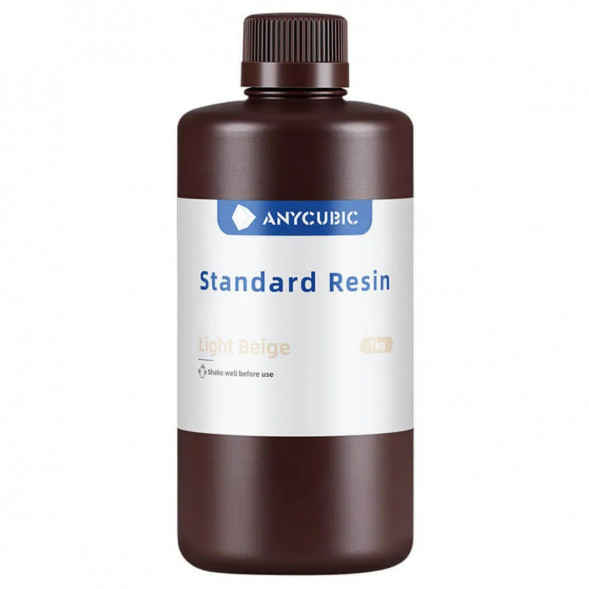Смола для фотополимерного  принтера Anycubic Standard Resin Light Beige (Бежевый) в Москве
