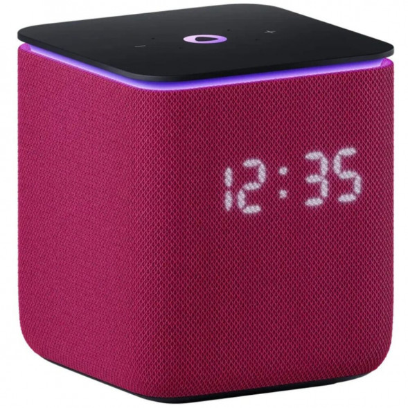 Умная колонка Яндекс Станция Миди с Алисой на YaGPT, малиновый в Москве