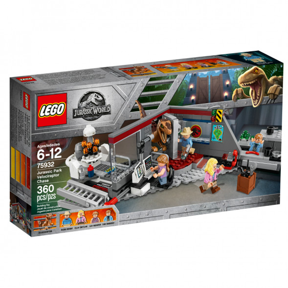 Конструктор LEGO Jurassic World 75932 Охота на рапторов в Парке Юрского Периода в Москве