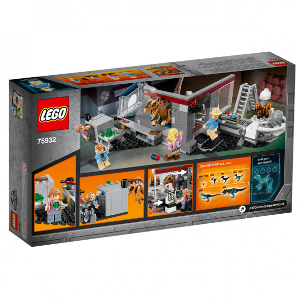 Конструктор LEGO Jurassic World 75932 Охота на рапторов в Парке Юрского Периода в Москве