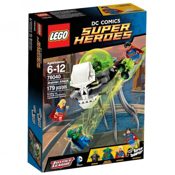 Конструктор LEGO Super Heroes 76040 Атака Брейниака в Москве