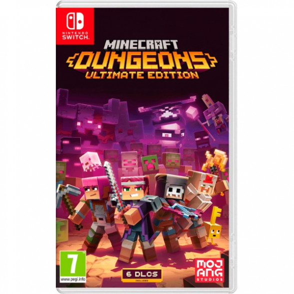 Игра Minecraft Dungeons - Ultimate Edition [Nintendo Switch, русские субтитры] в Москве