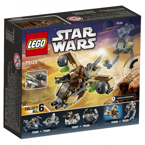 Конструктор LEGO Star War 75129 Боевой корабль Вуки в Москве