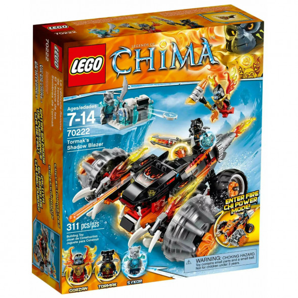 Конструктор LEGO Legends of Chima 70222 Огненный Вездеход Тормака в Москве