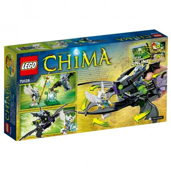 Конструктор LEGO Legends of Chima 70128 Крылатый истребитель Браптора в Москве