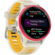 Умные часы Garmin Forerunner 570 42 мм Raspberry Aluminium/Translucent Bone/Mango 010-02970-02 в Москве