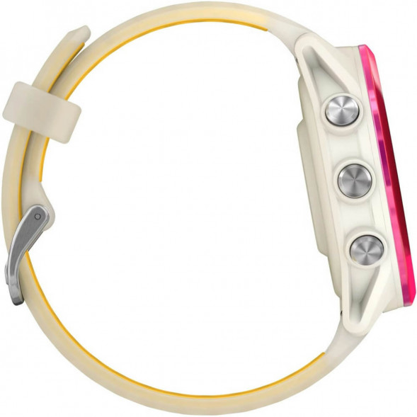 Умные часы Garmin Forerunner 570 42 мм Raspberry Aluminium/Translucent Bone/Mango 010-02970-02 в Москве