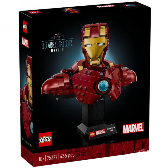 Конструктор LEGO Super Heroes 76327 Бюст Железного человека MK4 в Москве