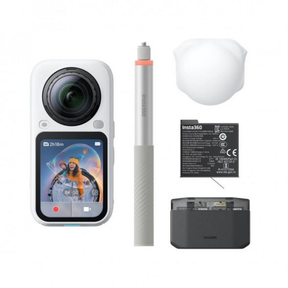 Экшн-камера Insta360 X6 Essentials Bundle, White в Москве