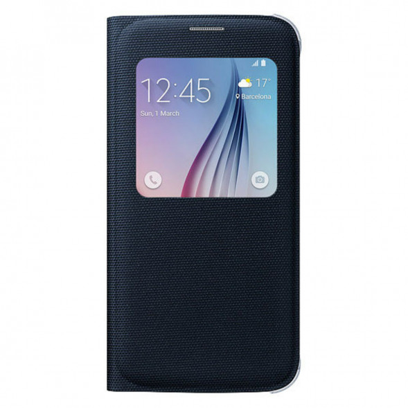 Чехол для Samsung Galaxy S6 S-View Cover (EF-CG920BBE), Black в Москве