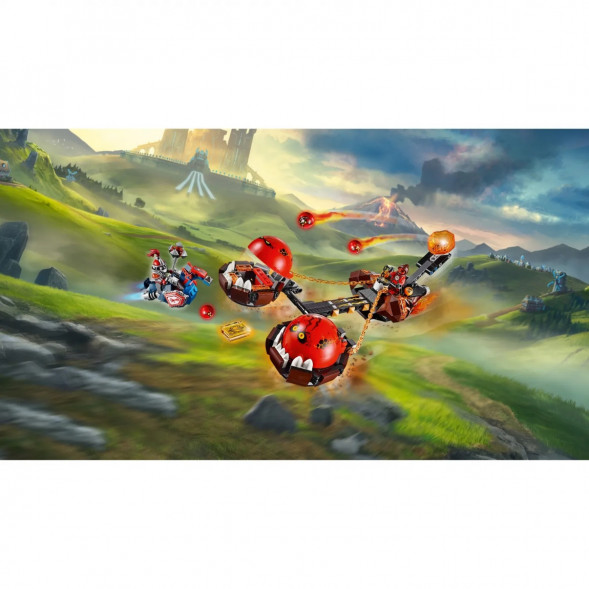 Конструктор LEGO Nexo Knights 70314 Безумная колесница Укротителя в Москве